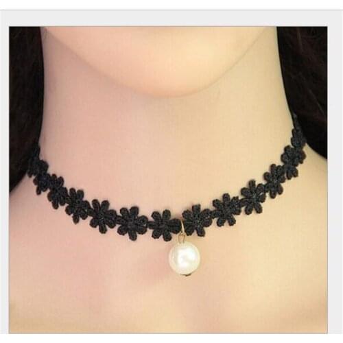 Женские ожерелья из жемчуга YOUREM China At AliExpress