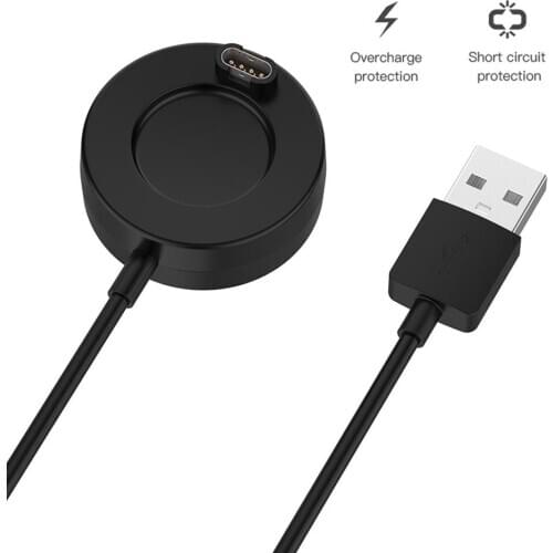 1m USB Charging Dock Cable Fast Charger For Garmin Fenix 5/5S/5X Plus 6/6S/6X Venu Vivoactive 4/3 945 245 45 Quatix 5 Sapphire