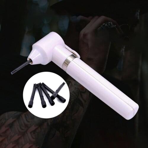 1PCS Electric Black Tattoo Pigment Ink Mixer Tattoo Stirrer with 5 Sticks Machine Tool Supply Art Plastic Tattoo Accessories