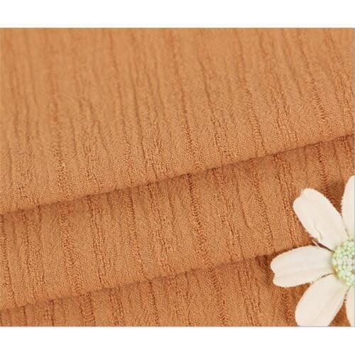 100% cotton crepe fabric for womens clothing and shirt