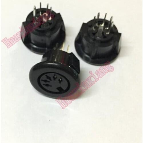 20PCS/Lot DS-5-07A S Terminal Socket/Jack Female Connector PS2 5Pin 5P