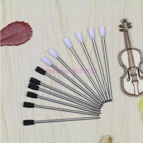 5000PCS/Lot Promotion black/blue ink pen refill for Stylus Crystal ballpoint pen, refills replacment