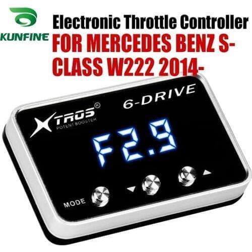 Car Electronic Throttle Controller Racing Accelerator Potent Booster For MERCEDES BENZ S-CLASS W222 2014-2019 Tuning Parts