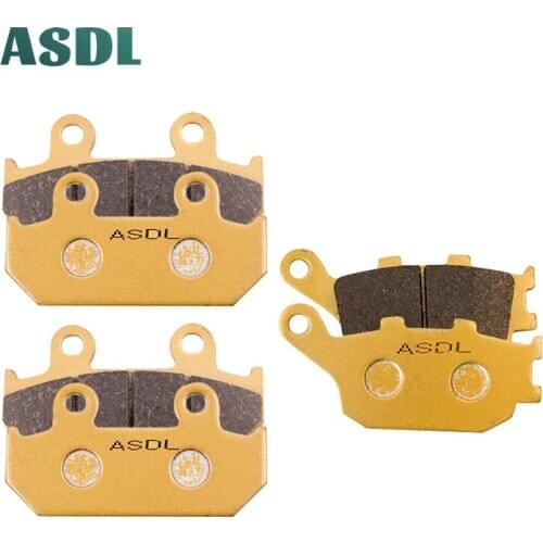 Ceramic 600CC Motorcycle Front and Rear Brake Pads for Honda CBR600 CBR 600 FM/FN/FP/FR 1991 1992 1993 1994