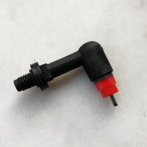 10 PCS Poultry Push Red Nipple With 10 Pcs Connector Push Red Drinker hen chicken bird quial Rabbit