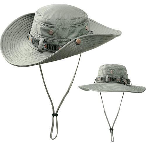 Summer Fishing Hat Man Women Wide Breathable Mesh Fishing Cap Beach Hats Sun Men Outdoors UV Protection Shade Hat