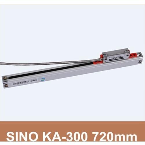 Free Shipping Sino KA-300 Series 5um Resolution KA-300 720mm linear scale 0.005mm SINO KA300 720mm grating ruler for CNC