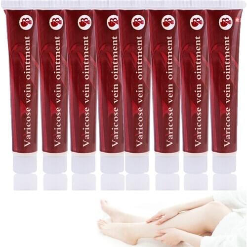 10pcs Varicose Veins Treatment Ointment Vasculitis Phlebitis Angiitis Inflammation Blood vessel Rotten legs Varicose Veins Cream