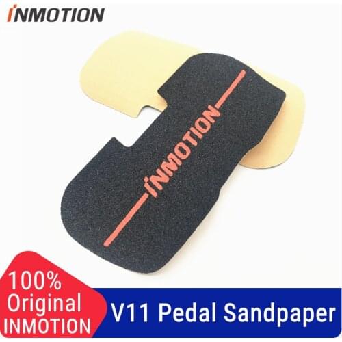 Original INMOTION V11 Unicycle Pedal Sandpaper for INMOTION V11 Self Balance Scooter Red Pedal Sticker Monowheel Accessories