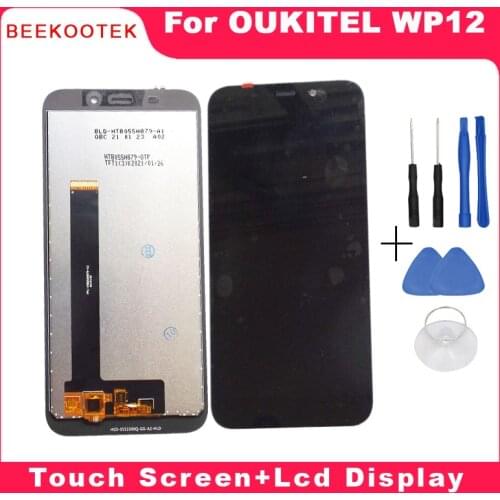 Original New 5.5 inch OUKITEL WP12 LCD Display+Touch Screen Digitizer Assembly LCD+Touch Digitizer for OUKITEL WP12 Smartphone