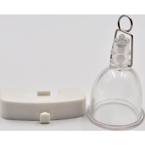 Plastic cradle for pro extender vacuum cup penis enlargement device