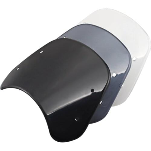 Motorcycle Retro Windshield Instrument Visor Wind Deflector Protector For Benelli Leoncino 250 500 Trail 7" Headlight Protector