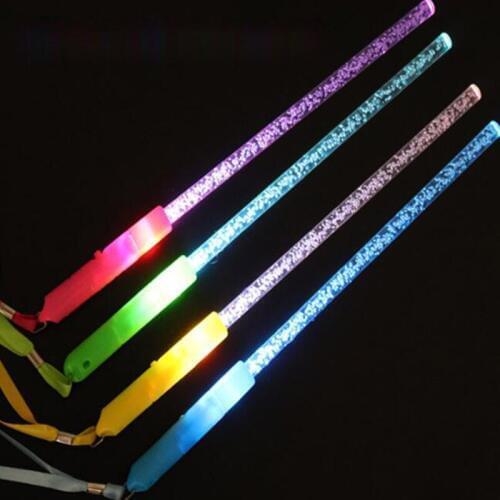 Led Party Rave LED Stick Colorful Flashing Light-Up Stick Festival Party Decoration Concert Prop Bar Glow Party Supplies