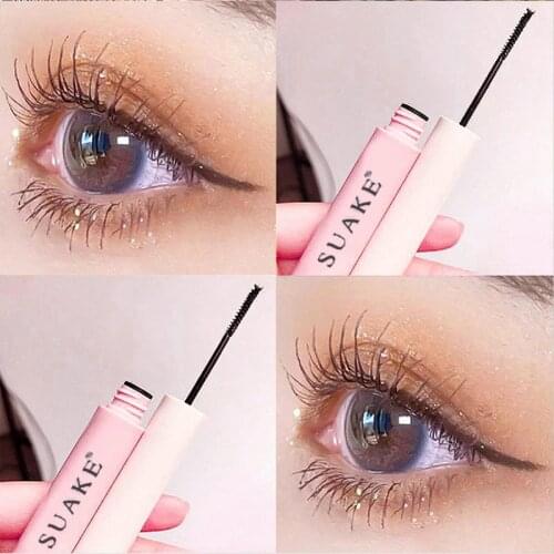Ultra-fine Brush Mascara Waterproof Matte Grafting Mascara Slim Professional Quick-drying Mascara Eyelash Extension Makeup Tool
