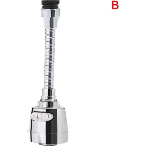 1pc Household Water Faucet Filter Extender Rotating Anti-splash Water Tap Booster Shower A1