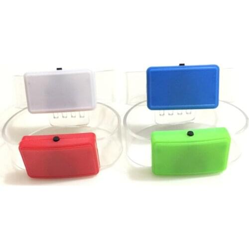 20pcs Halloween Costume Party Carnival Concert Supplies Glowing LED Bracelet Luminous Decoration Props Children Adult Boys Girls