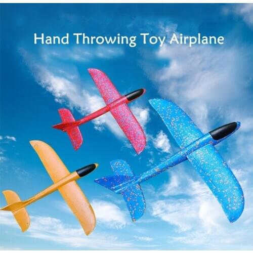 48cm Hand Throwing Airplanes Gliders Kids EPP Foam Toy Plane Model Outdoor Launch Glider Planes Kids Gifts