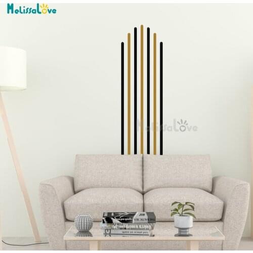 2 Colour Abstract Decal Living Room Bedroom Nursery Geometric Modern Home Nordic Style Removable Vinyl Wall Sticker BD744