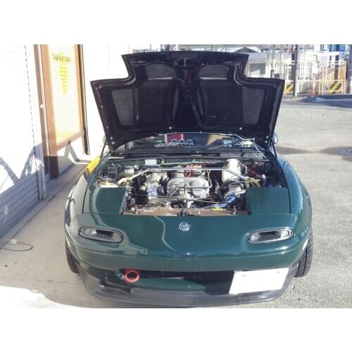 Damper for 1989-1998 Mazda Roadster NA convertible Front Bonnet Hood Modify Gas Struts Lift Support Shock Accessories Absorber