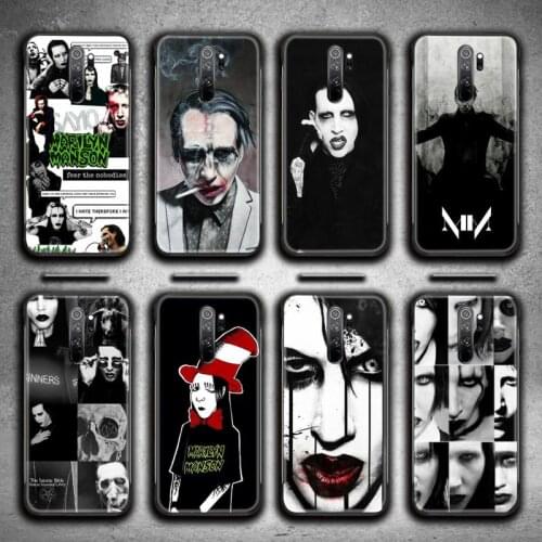 Marilyn Manson We Are Chaos Phone Case for Redmi 9A 9 8A 7 6 6A Note 9 8 8T Pro Max K20 K30 Pro