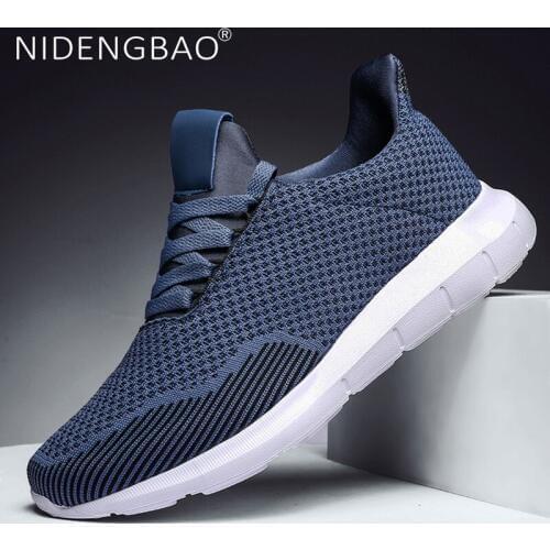 Men Sneakers Super light Mesh Outdoor Sport Shoes Male Summer Autumn Breathable Jogging Walking Shoes Big Size Zapatos De Hombre