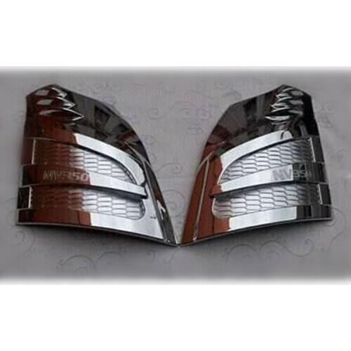 NV350 E26 chrome fender cover nv350 logo Electroplating products for nv350 bus