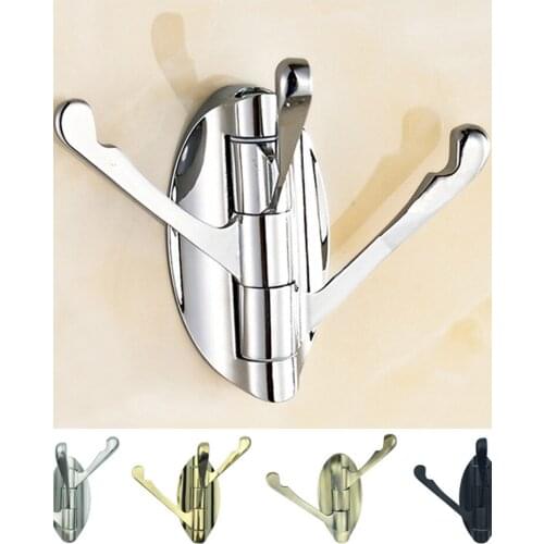 Bathroom Hook Home Clothes Storage Hanger Hook Set Movable Clothes Hook Multifunction Athroom Wall Hook Rack Storage Supplies