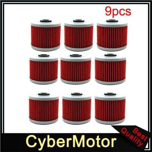 9x Oil Filter For Honda CBX250 NX650 TRX250X XL250 TRX250X ATC250ES XR500 XR500R