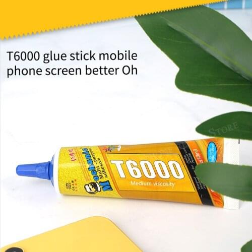 MECHANIC Multi-purpose gold adhesive T6000 110ml touch screen frame rear cover replace sealant for Iphone oppo Huawei Xiaomi