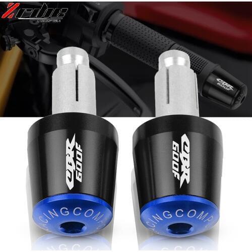 Motorcycle Accessories 7/8'' 22MM Handlebar Grips Handle Bar Cap End Plugs For Honda CBR600F CBR 600F 600 F 2011-2014 2013 2012