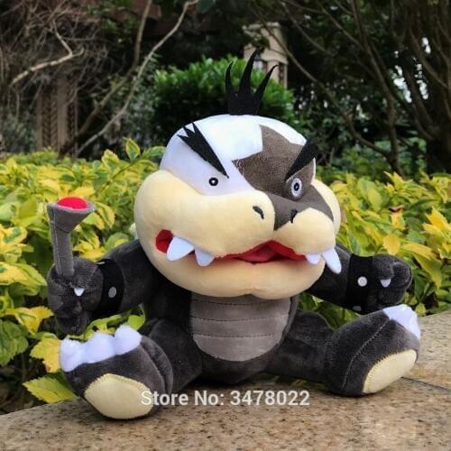 Bowser Koopalings Super Bros Plush Morton Jr. Koopa 7" Baby Son Stuffed Toy Soft Doll