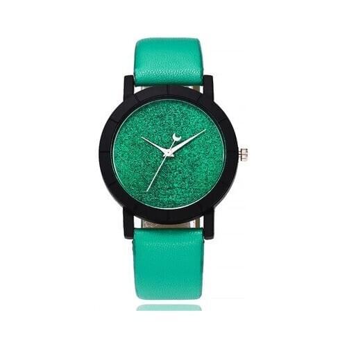 New character design moon second hand romantic starry women casual fashion quartz watch