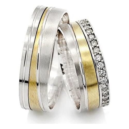 Couple Wedding Ring Sterling Silver 925 Woman And Man Luxury Jewelry Bands Fashion Engagement Anniversary Ancient Greek Model