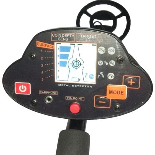 Detector de metales profesional Underground Search Gold Finder Detector Treasure Hunter Detecting Pinpointer With LCD Displa