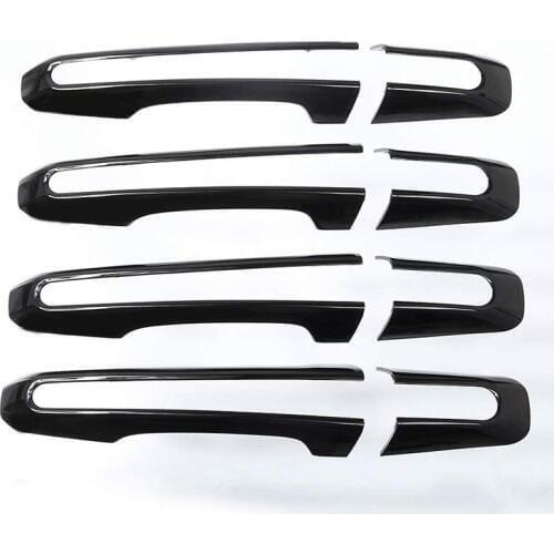 Car Door Handle Trim Frame Stickers Decals for Land Rover Discovery Sport Discovery 5 L462 Range Rove Sport/Vogue L405/Evoque
