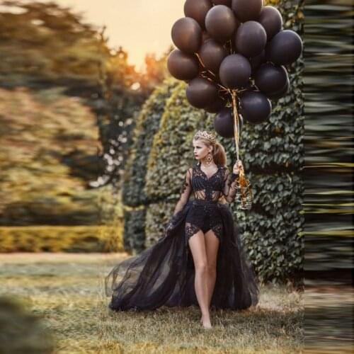 Sexy Vintage Black Long Tulle Skirts Wrap Overlayer Skirt Tulle 2017 Halloween Long Feamle Tutu Skirt 1940s-1950s Saias Faldas