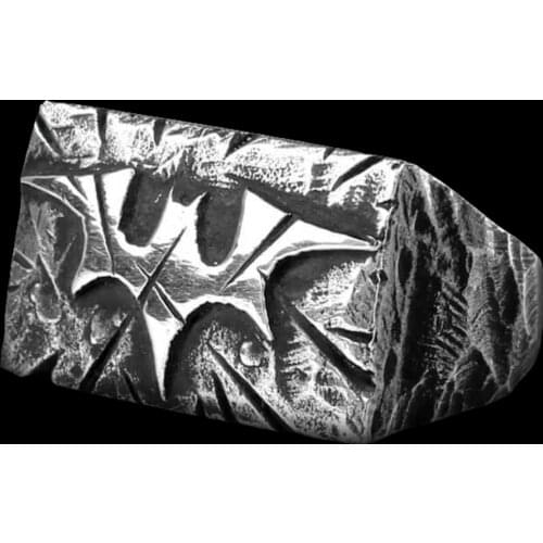 Vintage Gothic Bat Ring Fashion Stainless Steel Jewelry Stylish Festival Cosplay Gift Accessories Punk Rock For Man OSR611