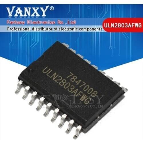 100PCS ULN2803AFWG SOP18 ULN2803AG SOP ULN2803 SMD ULN2803A 2803AFWG SOP-18 new and original IC