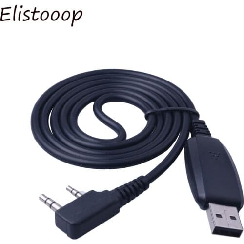 2 pin USB Programming Cable Cord for Walkie Talkie CD Driver For Baofeng UV-5R 888S For Kenwood For Win XP/7/8 System