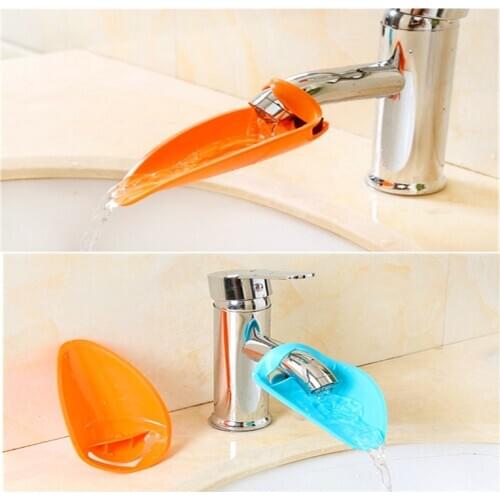 4Pcs Silicone Faucet Extender Kids Hand-washing Device Household Bathroom Kitchen Accessories