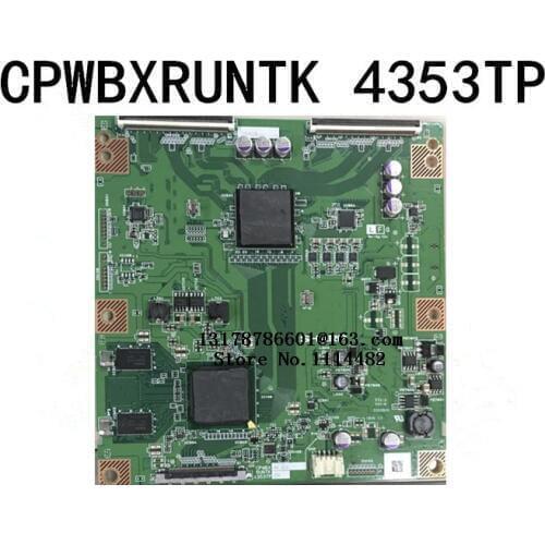 4353TP CPWBX RUNTK (ZA/ZB/ZC/ZD/ZE/ZZ) Logic board CPWBX4353TP RUNTK4353TP pls confrim Z? you need T-CON connect board