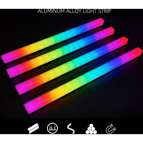 RGB LED Strip ARGB Soft Light Cable 5V3Pin/12V4PIN AURA Water Cooler Custom MOD Chassis Magnetic Lamp PC Decoration