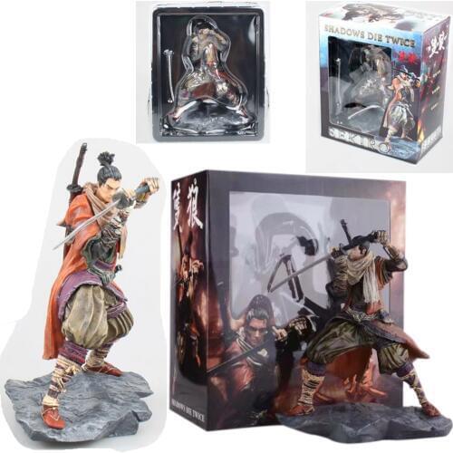 Anime Game SEKIRO Shadows Die Twice PVC Action Figures Model Toys for Kids Children Christmas Gifts Collections Doll 2 styles
