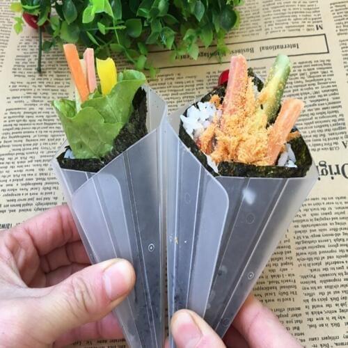 Sushi Mould Food Model Sushi Maker Creative DIY Food Mould Japanese Convenient Japanese Gimbap Kitchen Transparent Kimbap Tool