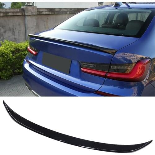 G20 ABS Plastic Gloss Black Rear Trunk Boot Wing Spoiler for BMW 3 Series G20 2019 2020 2021 2022