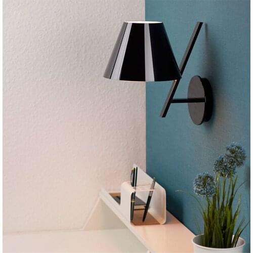 Italian simple modern fashion bedroom bedside living room aisle personalized wall lamp