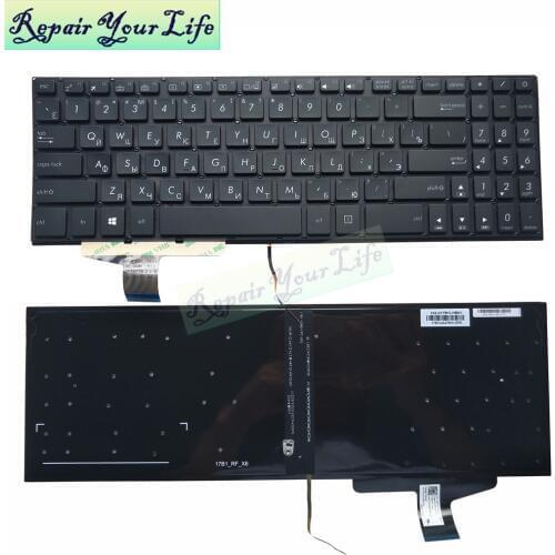 Laptop keyboard For Asus VivoBook X580VD N580V X580 N580 Russian standard RU keyboard with backlit 0KNB0-5600RU00 ASM17B1