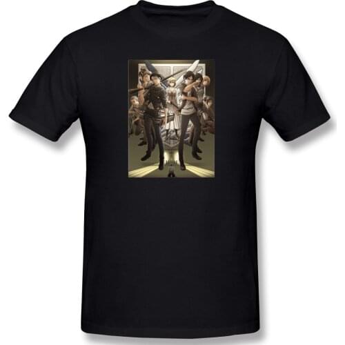 Man The Team - Attack In Titans Hange,Erwin Smith,Armin Arlert,Colossal Titan home Novelty Tshirt