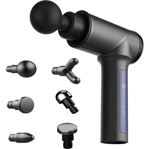 Massage Gun Deep Tissue Massager Mini Muscle Massage Gun Ultra Quiet Muscle Relief Massage Device 5 Speeds