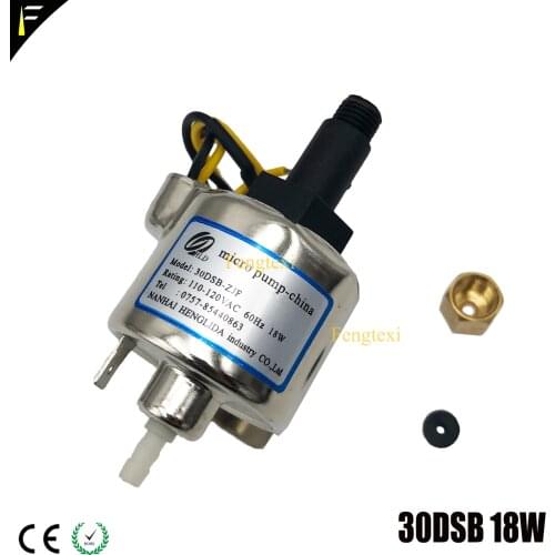 Micro Pump China 30DSB-ZJF 18w 30DCB 18w 110v/220v Mini Water Oil Pump DIY Powerful Liquid Pump for Fog Smoke Sprayer Machine